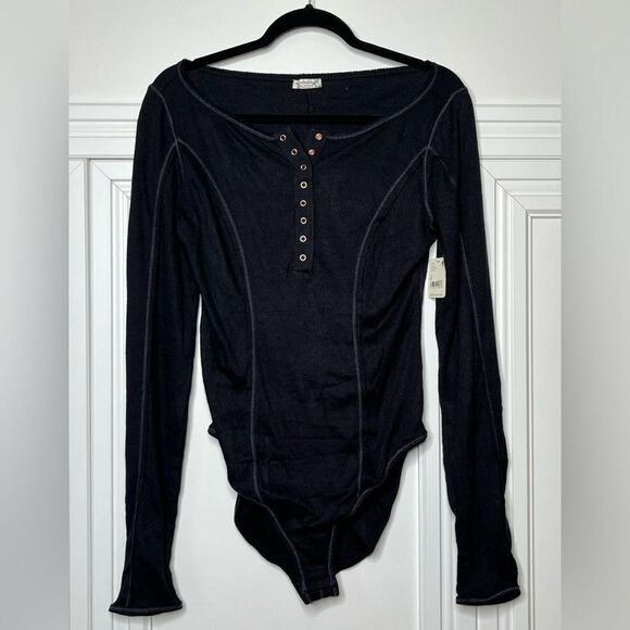 Free People Sloane Bodysuit Size S NWT - Picture 3 of 11